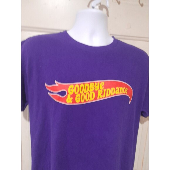 Goodbye & Good Riddance Tshirt Purple Med The Weekend Juice World Graphic Sz L - Picture 1 of 2